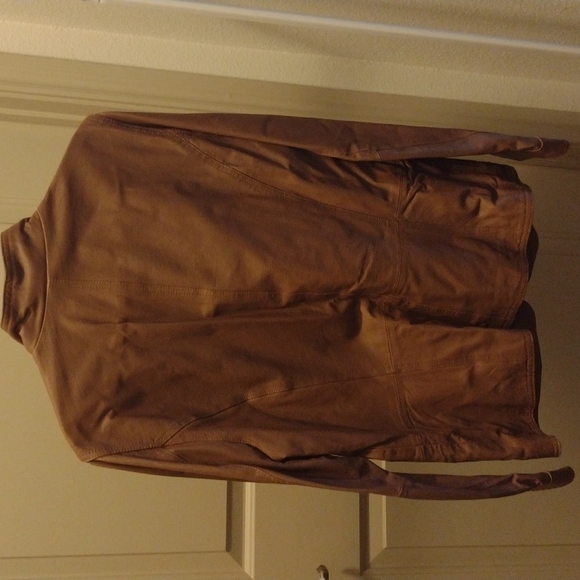 Coldwater Creek Leather Jacket - Picture 2 of 3